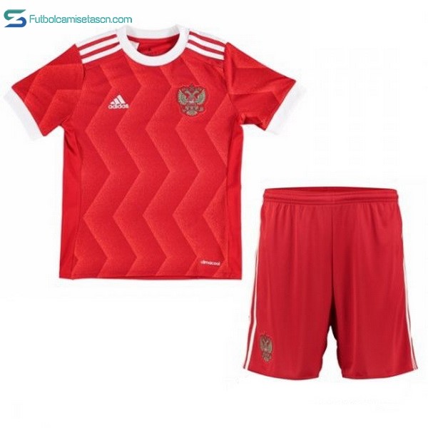 Camiseta Rusia Niños 1ª 2017